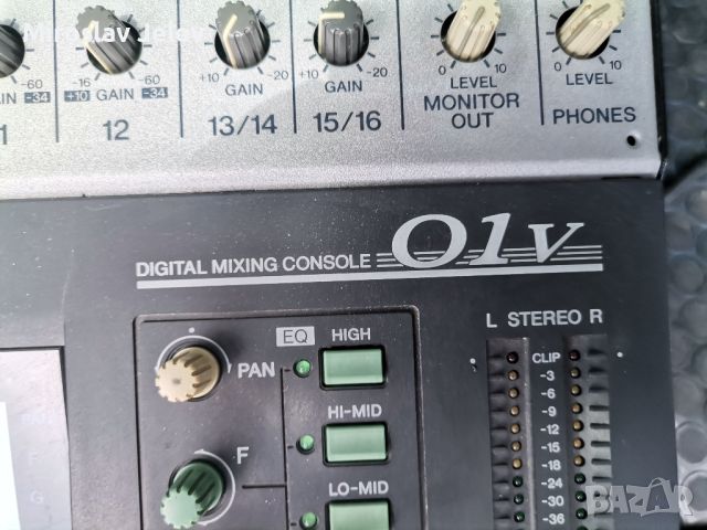 Yamaha O1V professional digital audio mixer with 16 audio inputs. (12 + 2x stereo)

, снимка 4 - Ресийвъри, усилватели, смесителни пултове - 45707069