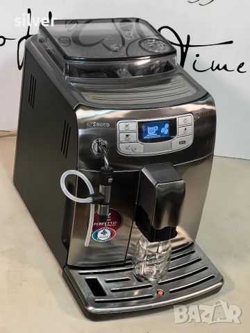 Кафемашина кафе автомат Saeco intelia evo с гаранция, снимка 9 - Кафемашини - 45462125