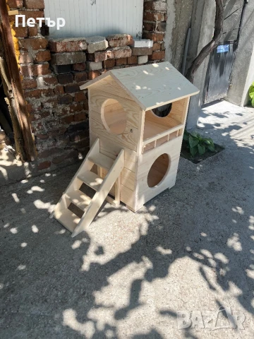 Голяма масивна къща за котка, снимка 2 - За котки - 50774163