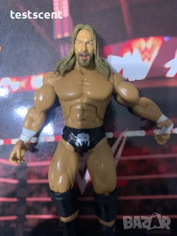 Екшън фигура WWE Triple H Трите Хикса Deluxe Aggression Jakks DX The Game figure играчка, снимка 5 - Други - 48502803