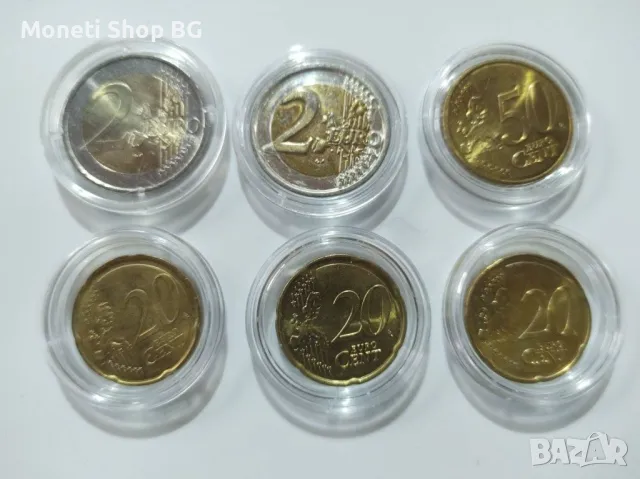Евро монети UNC, снимка 2 - Нумизматика и бонистика - 49960078