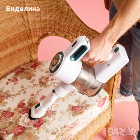 Безжична прахосмукачка Solac Turbobat Power - С HEPA филтър и LED четка, снимка 11 - Прахосмукачки - 52939261