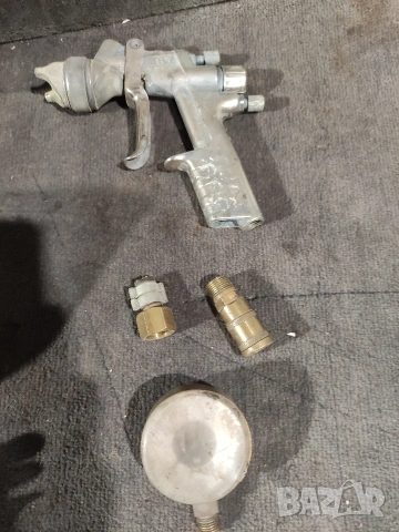 Лот от 4 бр. бояджийски пистолети (Sprio, Asturo, Kovofinis) + аксесоари , снимка 5 - Други инструменти - 53143873