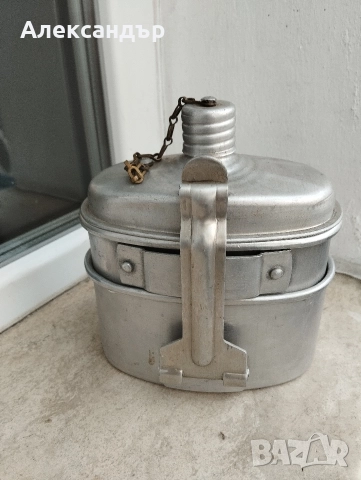 Ретро комплект манерка и две канчета, снимка 5 - Антикварни и старинни предмети - 52867791