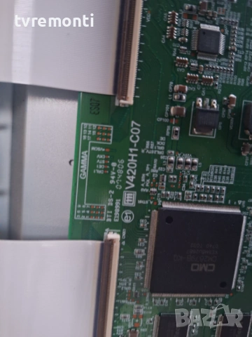 T-CON BOARD V420H1-C07 for, JVC LT-42DR9BJ 42inc DISPLAY V420H1-L07 REV:C2  , снимка 2 - Части и Платки - 53730805