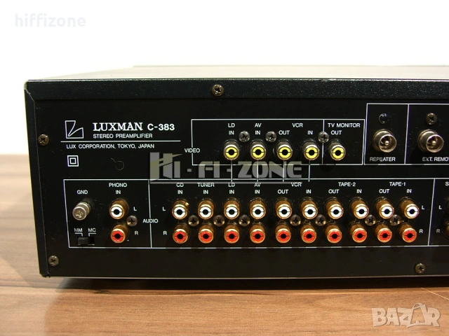  Предусилвател Luxman c-383 , снимка 7 - Ресийвъри, усилватели, смесителни пултове - 53044928