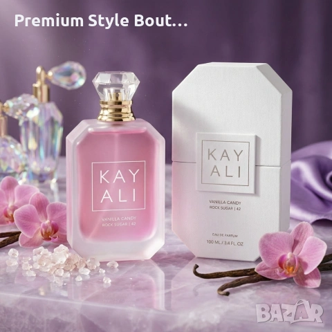 Парфюм за жени Kayali Vanilla Candy Rock Sugar 42, EDP, 100мл – Гурме изкушение в бутилка