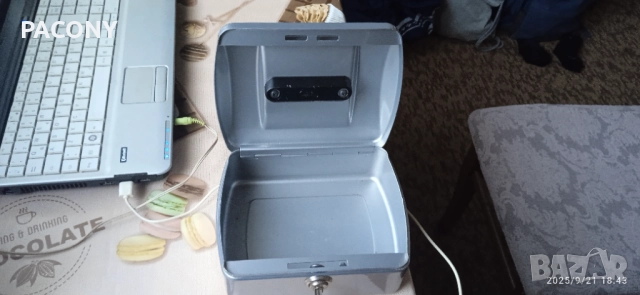 метална касичка,   каса/сейф, снимка 3 - Други - 51788631