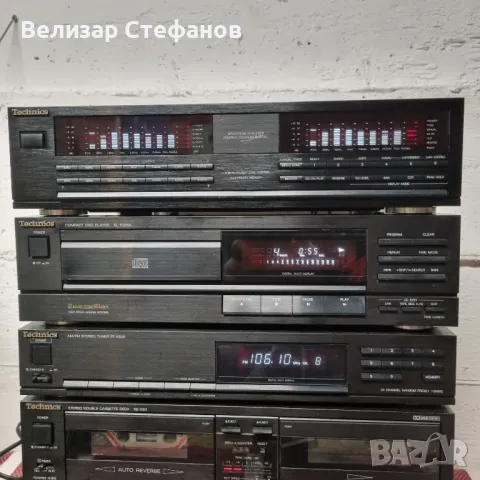 Сет от 5 компонента Technics, снимка 3 - Ресийвъри, усилватели, смесителни пултове - 48912821