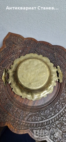 Масивна месингова чиния , снимка 9 - Чинии - 53288570