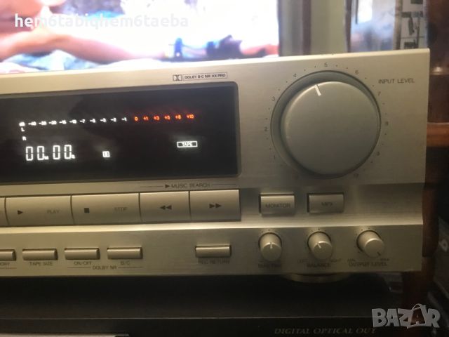 До 12-ти - 210 лв.Златист триглав дек Denon DRM 740 ; 3 мотора, двоен капщан., снимка 5 - Декове - 46172520