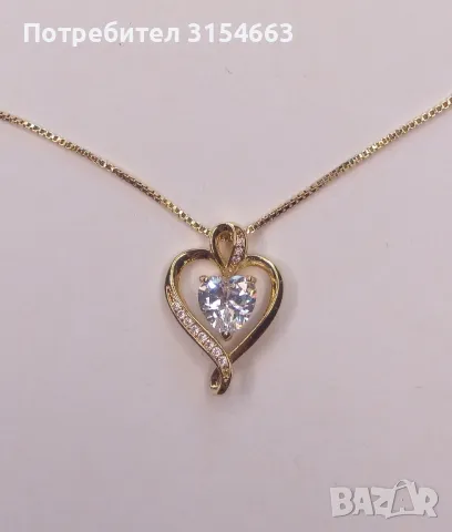 Колие с кристали , снимка 5 - Колиета, медальони, синджири - 49642995