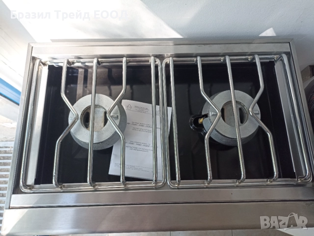 Професионален Газов Котлон с две горелки, снимка 2 - Обзавеждане на кухня - 51907879