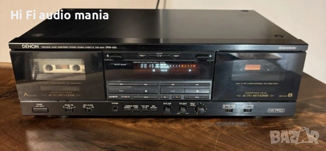 Продавам Двукасетен реверсен дек Denon DRW-850, снимка 2 - Декове - 53683254