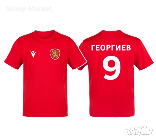 Мъжки и детски тениски Национален отбор България Футбол, снимка 3 - Тениски - 53584101