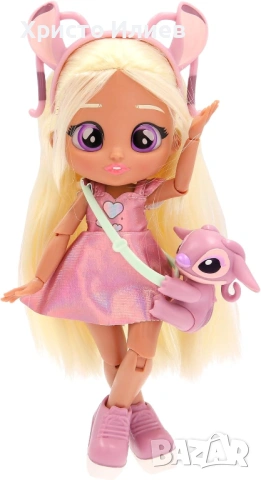 IMC Кукла BFF Stitch Стич Ейнджъл Disney Дисни Cry Babies Angel, снимка 2 - Кукли - 53282056