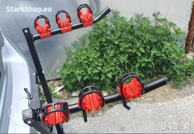 Стойка за велосипед за теглич на автомобил - тройна колело кола, снимка 5 - Аксесоари и консумативи - 50093732