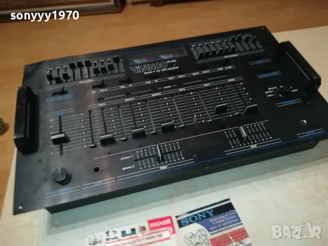 VIVANCO MX850-MIXER & EQUALIZER-ВНОС GERMANY 1108241204, снимка 3 - Ресийвъри, усилватели, смесителни пултове - 46872240