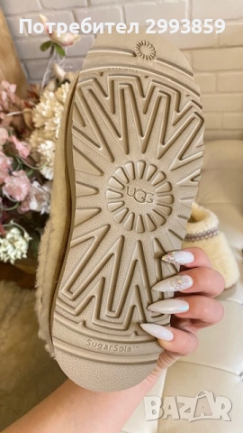 UGG BRAID *HERITAGE NATURAL SLIPPERS обувки UGG Tazz*36/41, снимка 6 - Дамски ежедневни обувки - 52749587