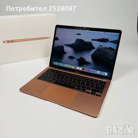 MacBook Air 13 M1 2020 Rose Gold, снимка 3 - Лаптопи за работа - 48790372