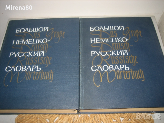 Большой немецко-русский словарь - 1969 г., снимка 3 - Чуждоезиково обучение, речници - 52353790
