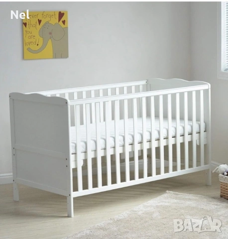 Бебешко/детско дървено креватче