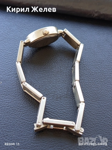 Фешън модел дамски часовник GUCCI QUARTZ JAPAN MOVT нежен фин 48526, снимка 4 - Дамски - 51587561