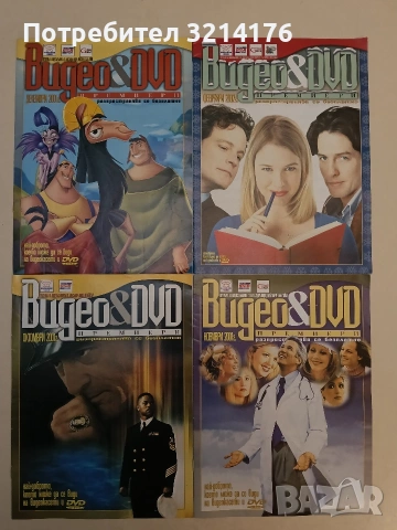 Bugeo­​&DVD премиери / окт., ное., дек. 2001 / фев. 2002