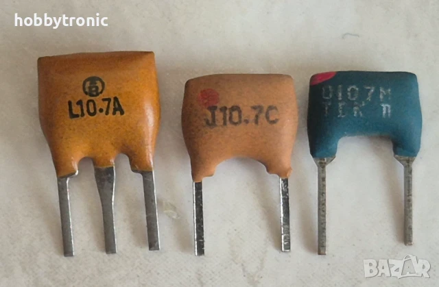 10.7MHz пиезокерамичен филтър, дискриминатор 