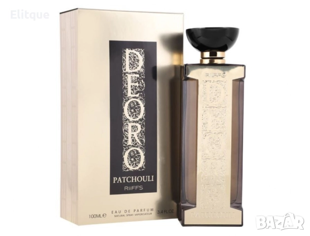 Парфюмна вода за мъже Riiffs Eau de Parfum, Deoro Patchouli 100 ml, снимка 3 - Мъжки парфюми - 52786895
