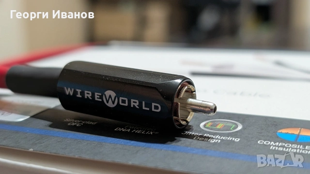 wireworld starlight 10 - 1 m coaxial rca audio cable, снимка 2 - Други - 54114988