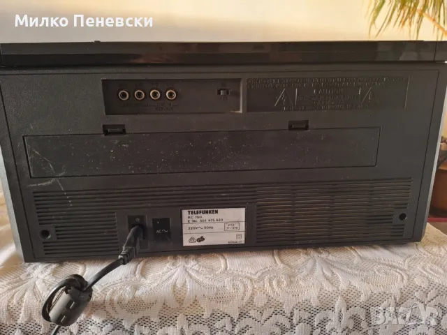 telefunken  RC 760 STEREO  RADIO RECEIVER , снимка 3 - Радиокасетофони, транзистори - 48313763