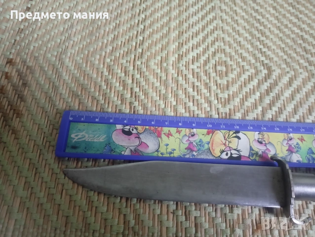  Автентичен български нож  от соца – за колекционери!, снимка 3 - Ножове - 54145983