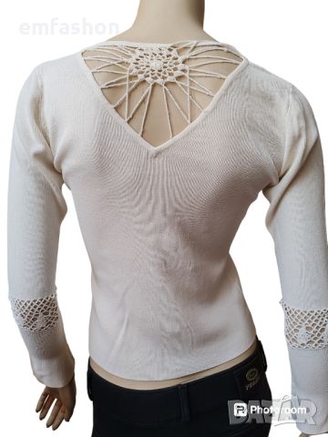 Дамска блуза XS, снимка 3 - Блузи с дълъг ръкав и пуловери - 46296281