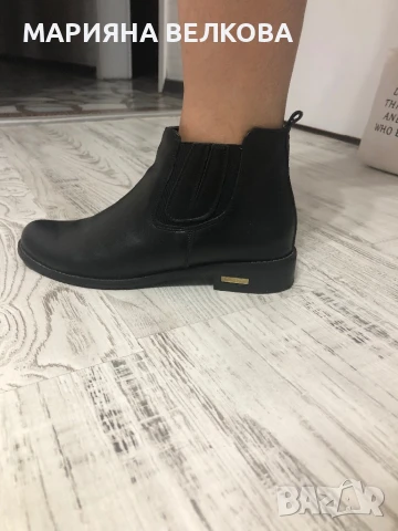 Дамски боти естествена кожа, снимка 2 - Дамски боти - 50741249