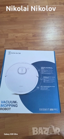 прахосмукачка робот Ecovacs Deebot N8 PRO, снимка 4 - Прахосмукачки - 52747209