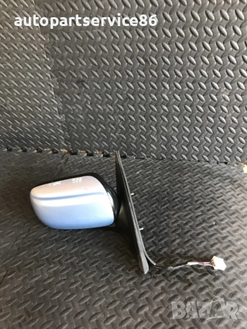 Предно дясно огледало за врата син цвят RHD за Mazda 626 (1998-2001) 010142, снимка 3 - Части - 53705338