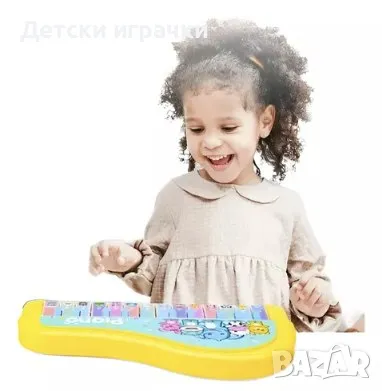 Пиано с батерия, свири C гама, различни песни и животински звуци, снимка 3 - Музикални играчки - 49718163