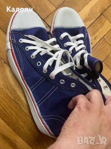 Винтидж кецове от 80-те нови, 43 номер. Carefree vintage sneakers 1980s, снимка 9 - Кецове - 51177666