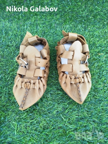 детски цървули от естествена кожа