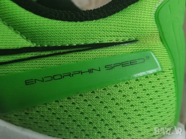 маратонки за бягане Saucony Endorphin Speed 3 Slime Gold, снимка 6 - Маратонки - 49749830