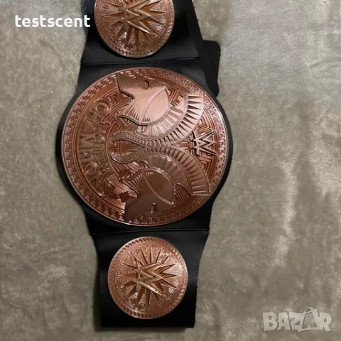 Шампионски пояс WWE Tag Team Championship отборната титла  в кеча Mattel детски belt колан , снимка 8 - Фигурки - 48777191