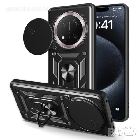 Honor Magic7 Lite - Удароустойчив Кейс Гръб CamShield, снимка 1