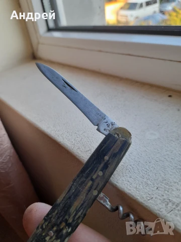 Стар джобен нож,ножче,ножка #80, снимка 7 - Други ценни предмети - 50715465
