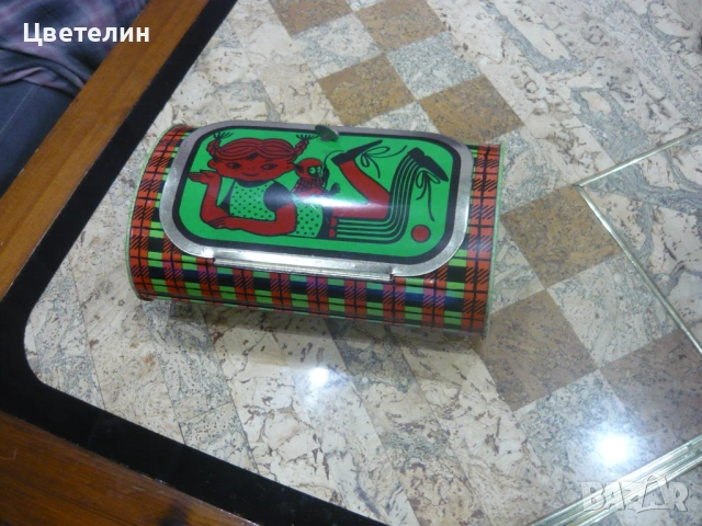 Стари, детски метални чантички Пипи - за колекция, снимка 7 - Колекции - 36901527