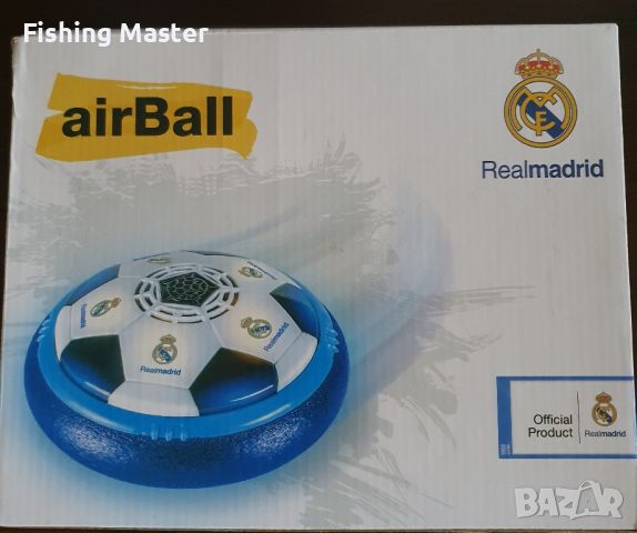 Въздушна топка за футбол AirBall, FC Real Madrid

, снимка 3 - Футбол - 45370581