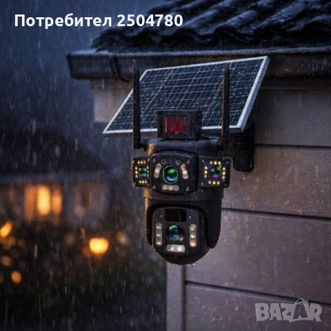 Соларна камера LYLU 4G със SIM карта - сигурност и спокойствие