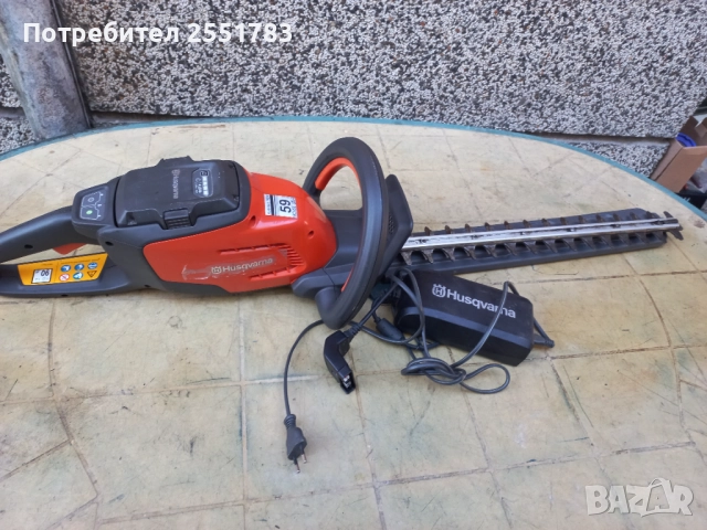 Безчетков акумолаторен храсторез на хусварна на 36в