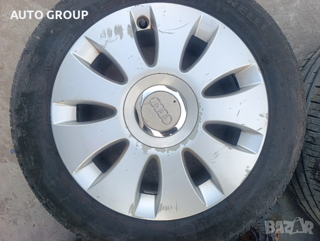 Джанти 16 цола 5х112 ЕТ50 за Ауди, Сеат / Audi, VW 8P0601025AA, снимка 5 - Гуми и джанти - 53752078