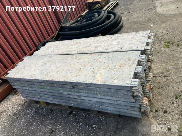 Употребявано италианско рамково фасадно скеле Dalmine FAP 40 кв.м., снимка 3 - Други - 52286405